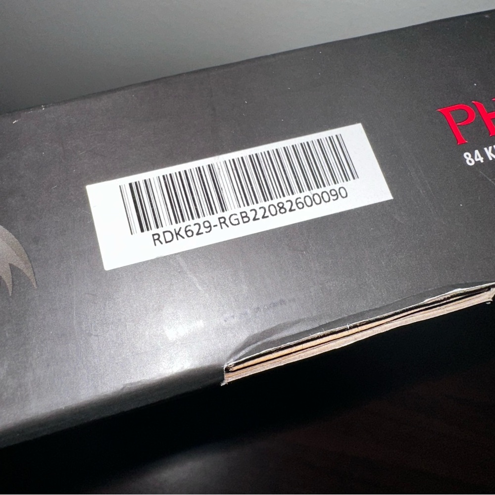 Red Dragon Phantom 84 Key Mechanical Keyboard: NWT - Picture 9 of 16